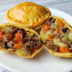Fresh beef meat pies